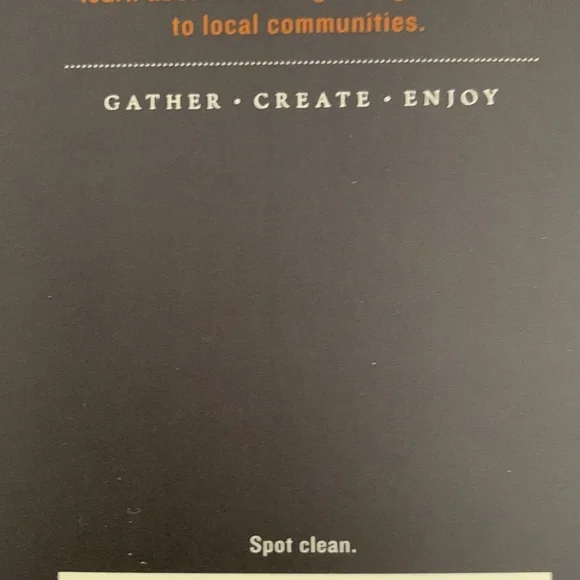 NIB HEARTH & HAND Holiday Reusable Leather Gift Tags Set of 6 - Picture 7 of 7